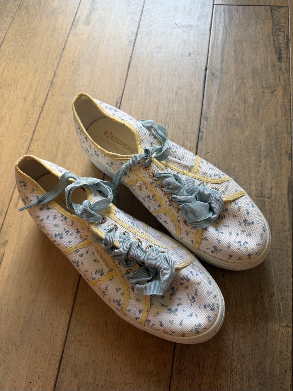 LoveShackFancy Superga Canvas sneakers
